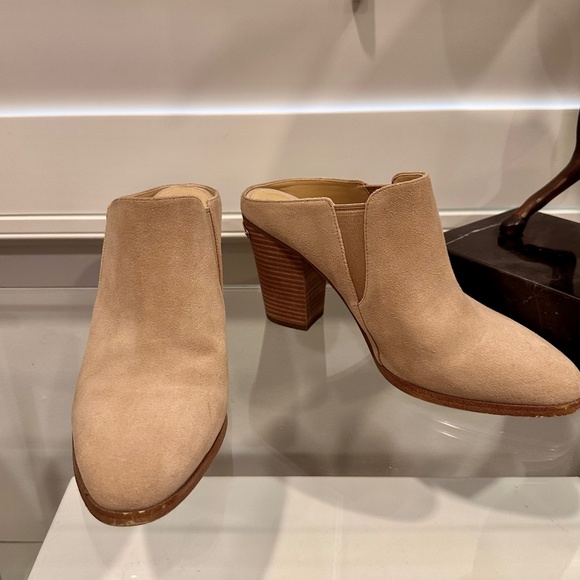 Michael Kors Camel Mules Booties - Picture 3 of 5
